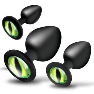 Creature Cock Eye Silicone Butt Plug Set