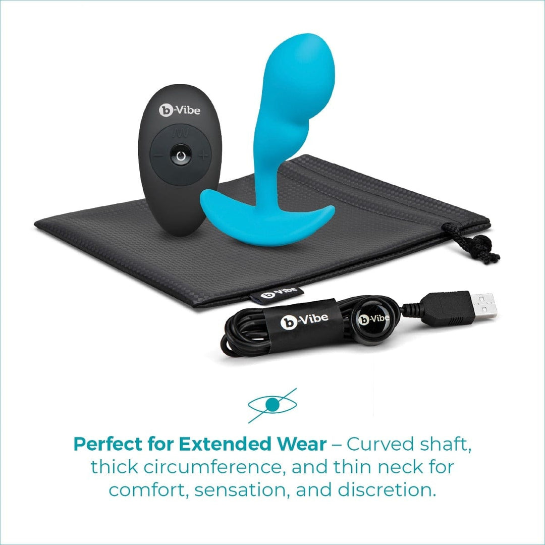 B-Vibe Remote Control P-Spot Snug Plug
