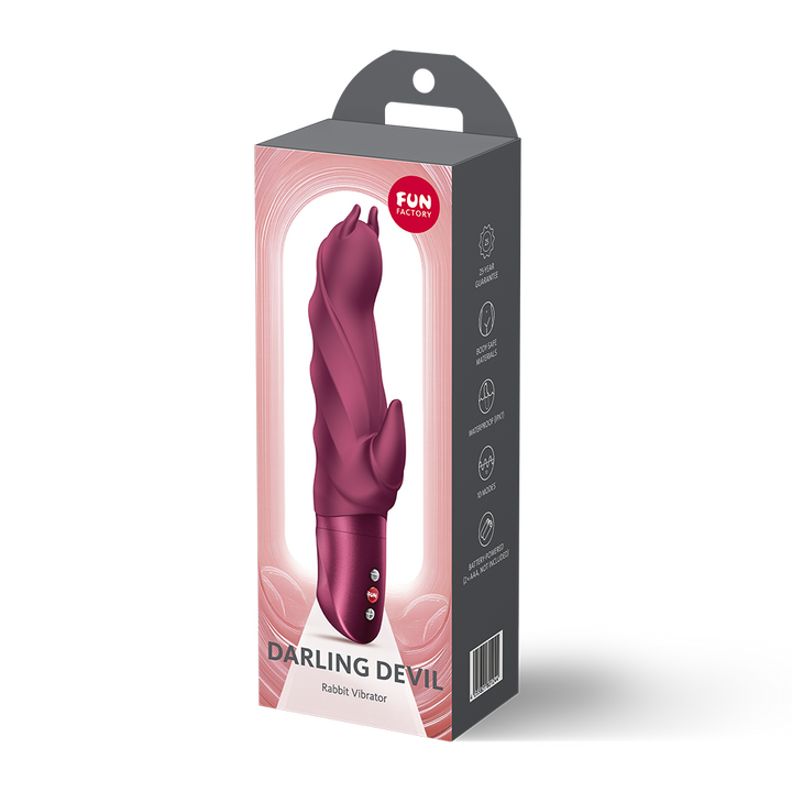 Darling Devil - Wine Red