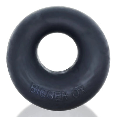 Oxballs bigger ox thicker bulge maker super mega stretch cockring - black ice