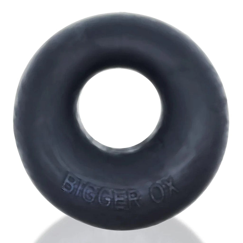 Oxballs bigger ox thicker bulge maker super mega stretch cockring - black ice