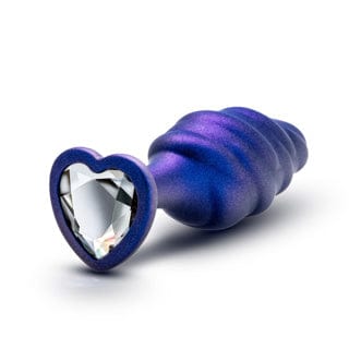Anal Adventures Bumped Bling Plug in Sapphire