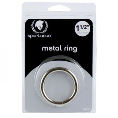 Spartacus Nickel Cock Ring - 1.5 inches
