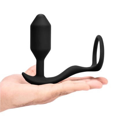 b-Vibe - Vibrating Snug Plug & Tug Medium - Black