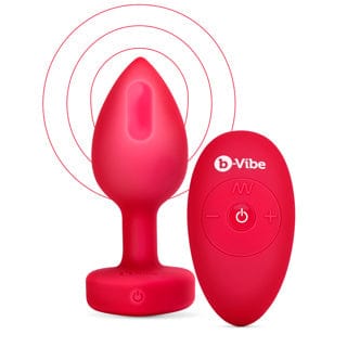 B-Vibe - Vibrating Heart Jewel Plug