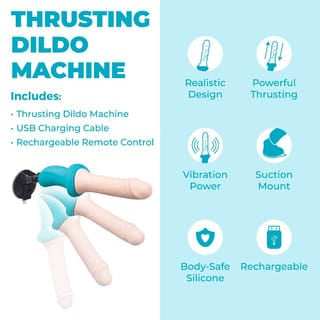B-Vibe Thrusting Dildo
