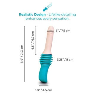 B-Vibe Thrusting Dildo