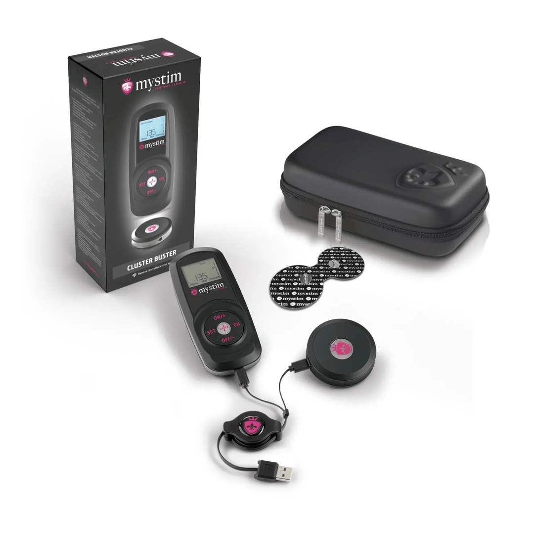 Mystim Cluster Buster, wireless eStim device starterkit
