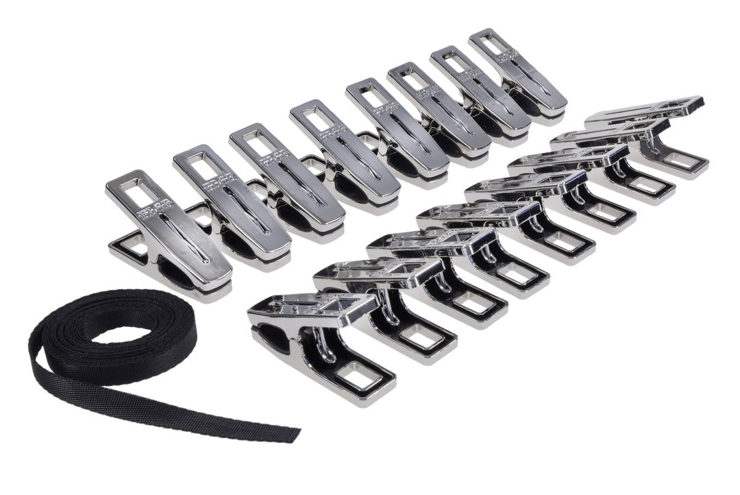 Edge Body Zipper Clothes Pins