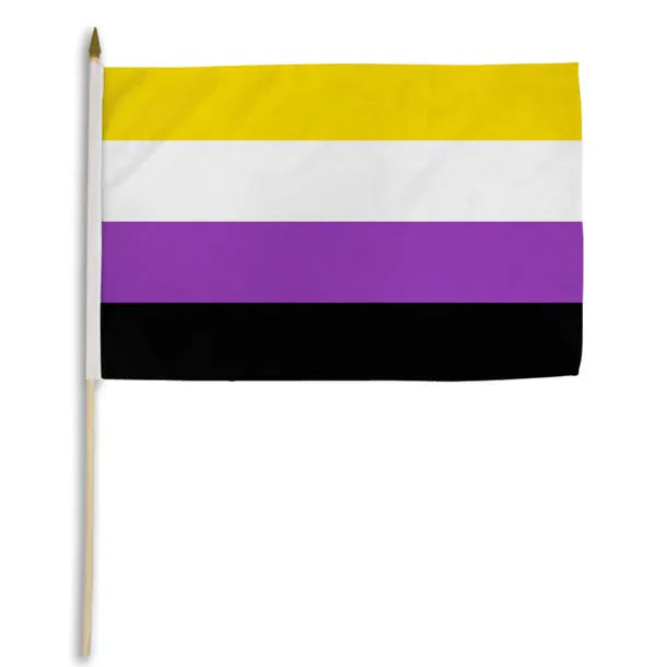 Pride Stick Flags 12"x18" -  (Assorted)