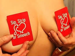 Sip, Strip or Smooch Card Game