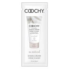 Coochy Shave Cream au Natural Foil Pack