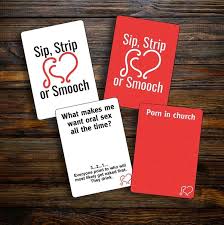 Sip, Strip or Smooch Card Game