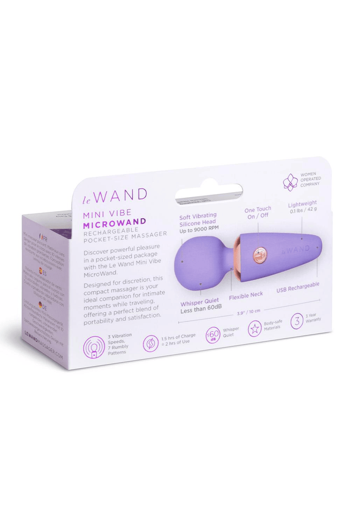 LE WAND MINI MICRO WAND VIOLET