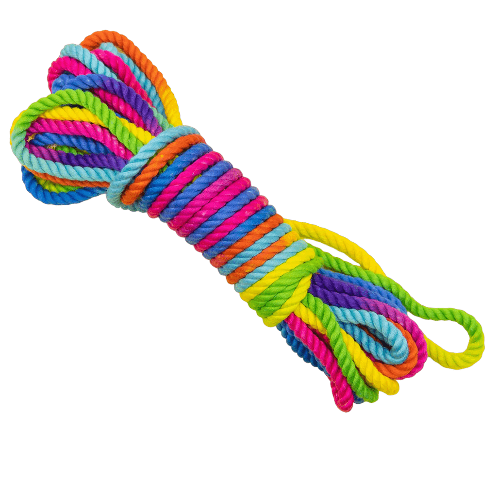 Bamboo Silk Rainbow Bondage Rope – WW INC
