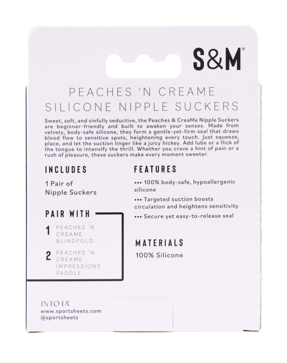 Peaches 'n CreaMe Silicone Nipple Suckers