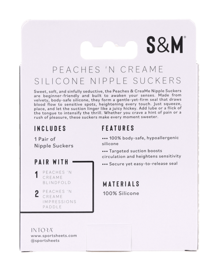 Peaches 'n CreaMe Silicone Nipple Suckers