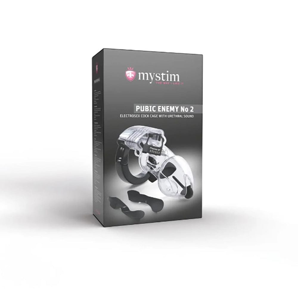 Mystim Pubic Enemy No. 2 – E-Stim Cock Cage