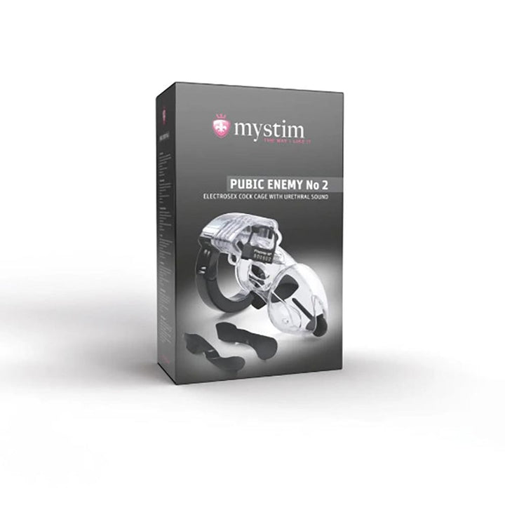 Mystim Pubic Enemy No. 2 – E-Stim Cock Cage