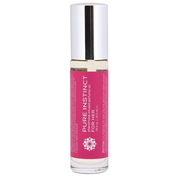 Pure Instinct Pheromone Perfume Oil Roll-on for Her & Him .34oz | 10ml