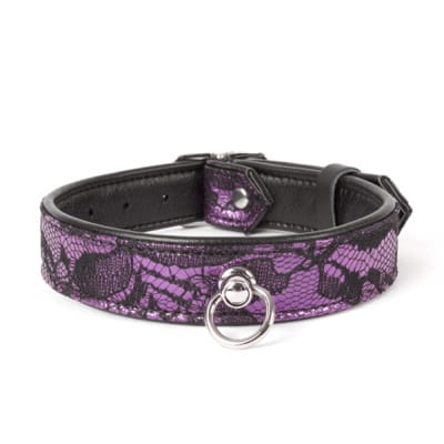 Miss Morgane Lace Collar in Purple