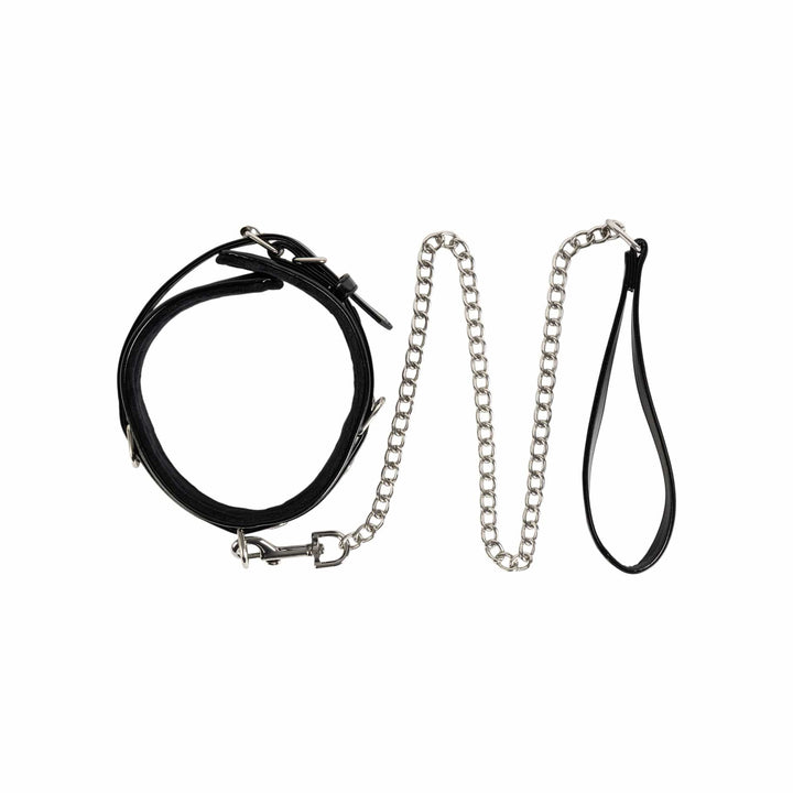 Miss Morgane - Collar & Chain Leash