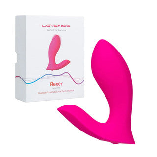 Lovense Flexer Insertable Dual Panty Vibrator