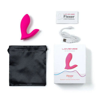Lovense Flexer Insertable Dual Panty Vibrator