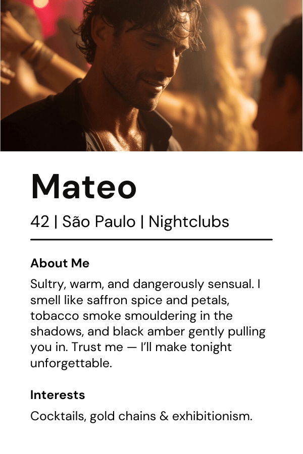 Flicker and Tease Candle: Mateo