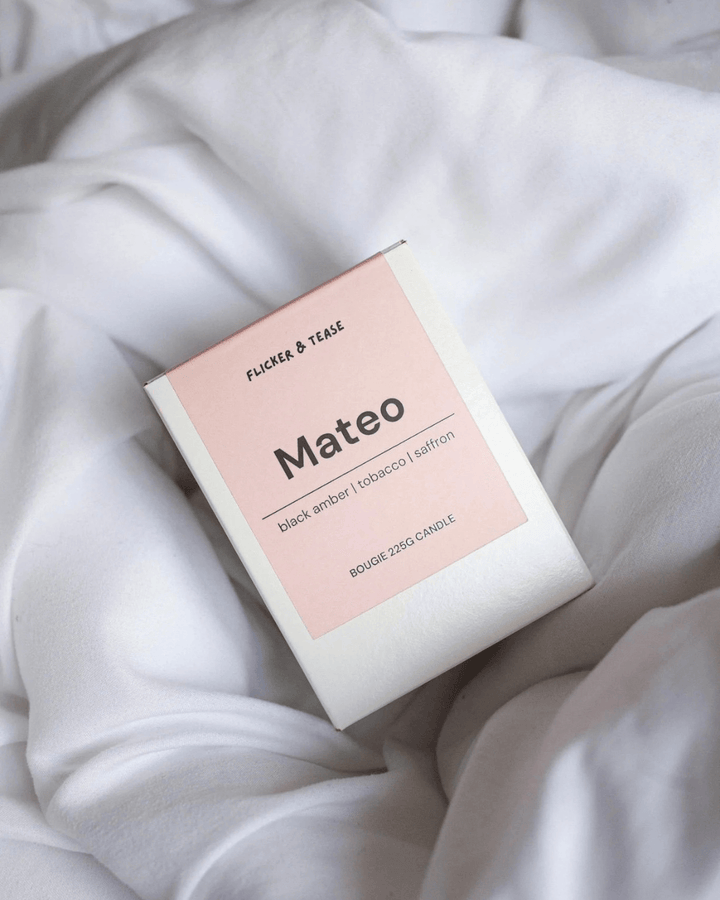 Flicker and Tease Candle: Mateo