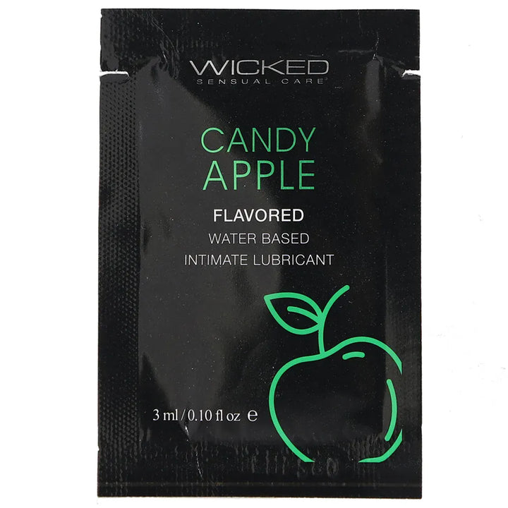 Candy Apple Flavored Lube Sample Sachet