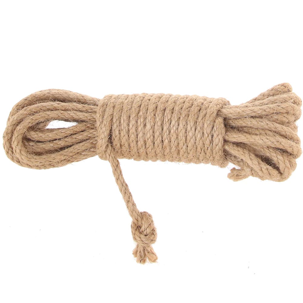 XR Brands Master Series Tied Up Jute Bondage Rope 25 Foot