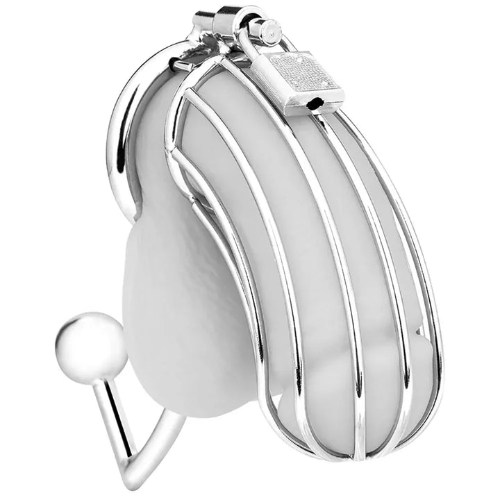 Blue Line Cage with Anal Stimulator