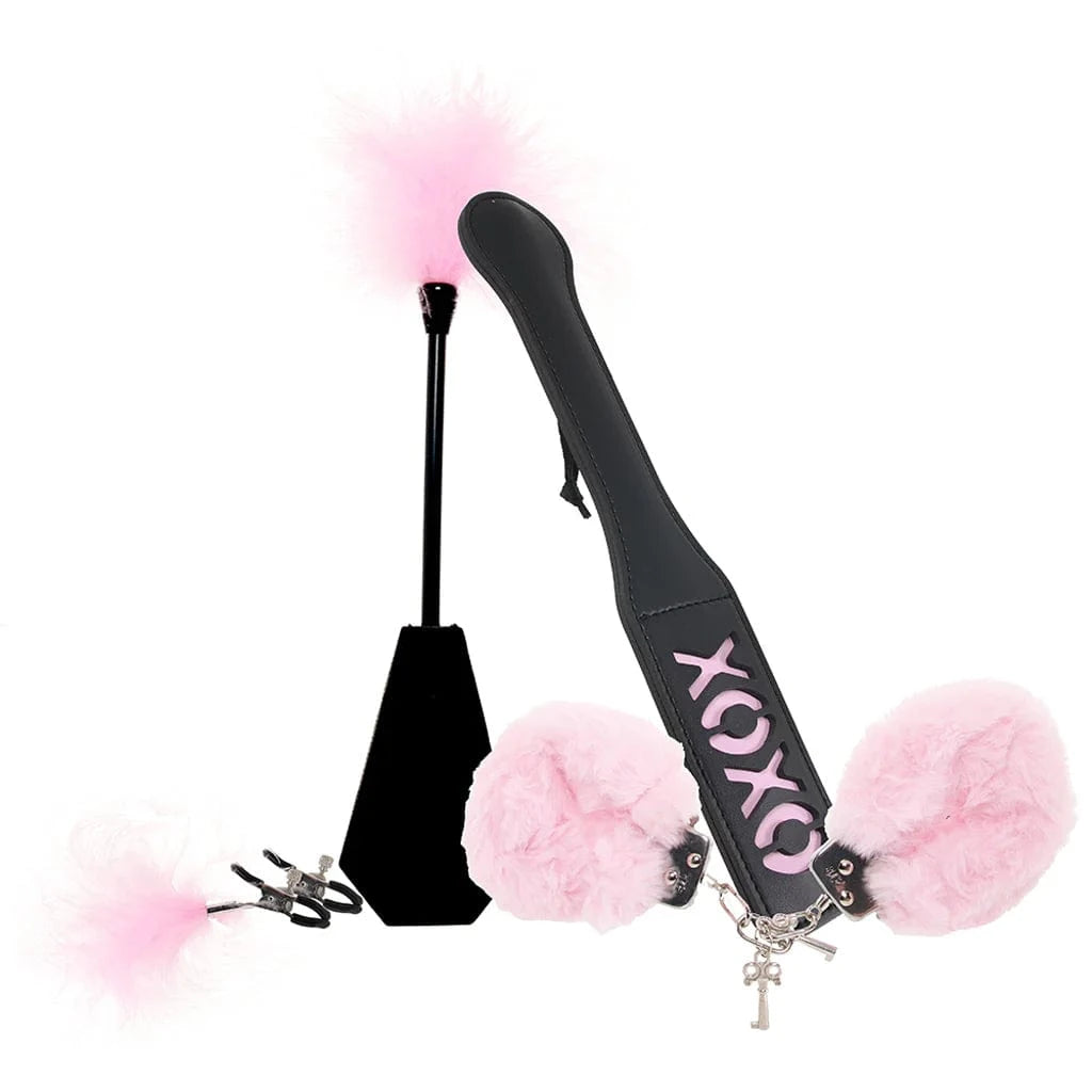 Bondage Naughty in Pink Kit | Beginner BDSM Bondage Kit