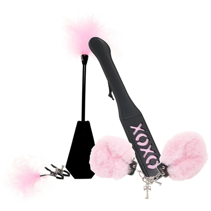 Bondage Naughty in Pink Kit | Beginner BDSM Bondage Kit