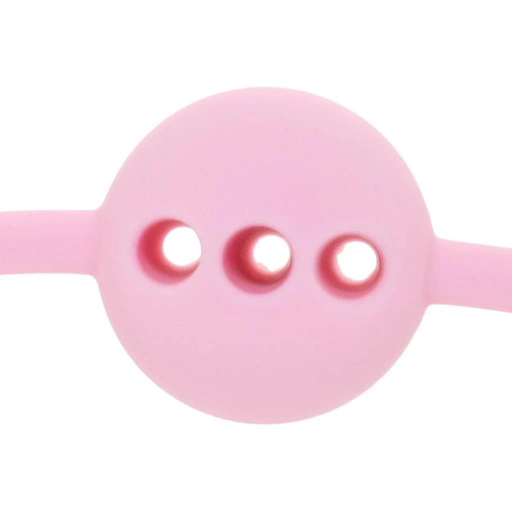 Ouch! Paris Collection Silicone Ball Gag in Pink