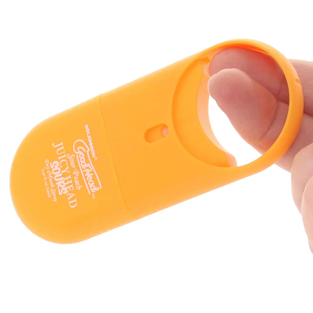 GoodHead Juicy Head Sours Spray To-Go – Peach