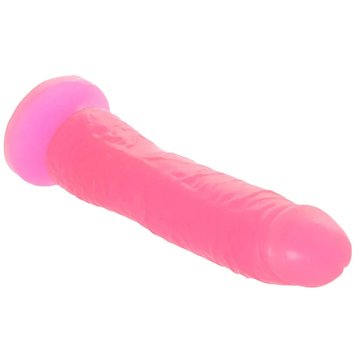 Basix Slim 7 Inch Dildo in Pink | Slim Dildo
