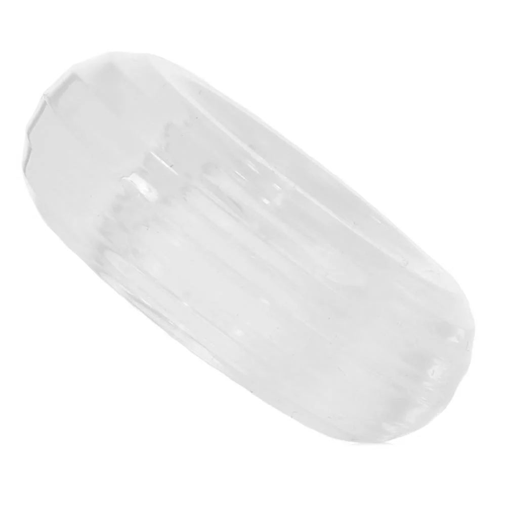 CalExotics Medium Premium Silicone Cock Ring in Clear