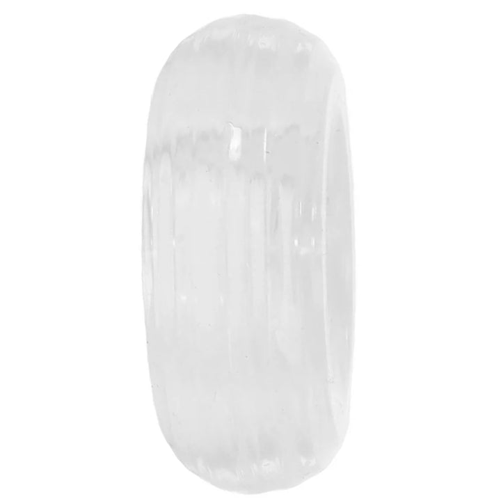 CalExotics Medium Premium Silicone Cock Ring in Clear