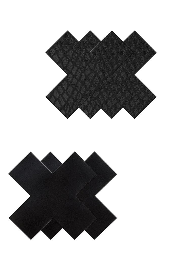 X-Gen Peekaboos Classic Black X Pasties