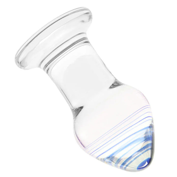 gläs Amethyst Rain Glass Plug