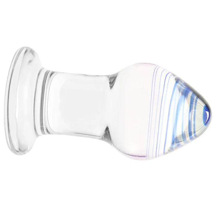 gläs Amethyst Rain Glass Plug