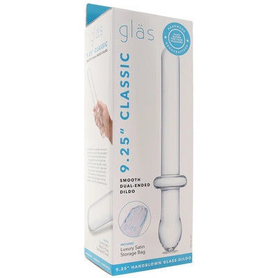 Electric Eel gläs Classic Smooth 9.25 Inch Dual Ended Dildo