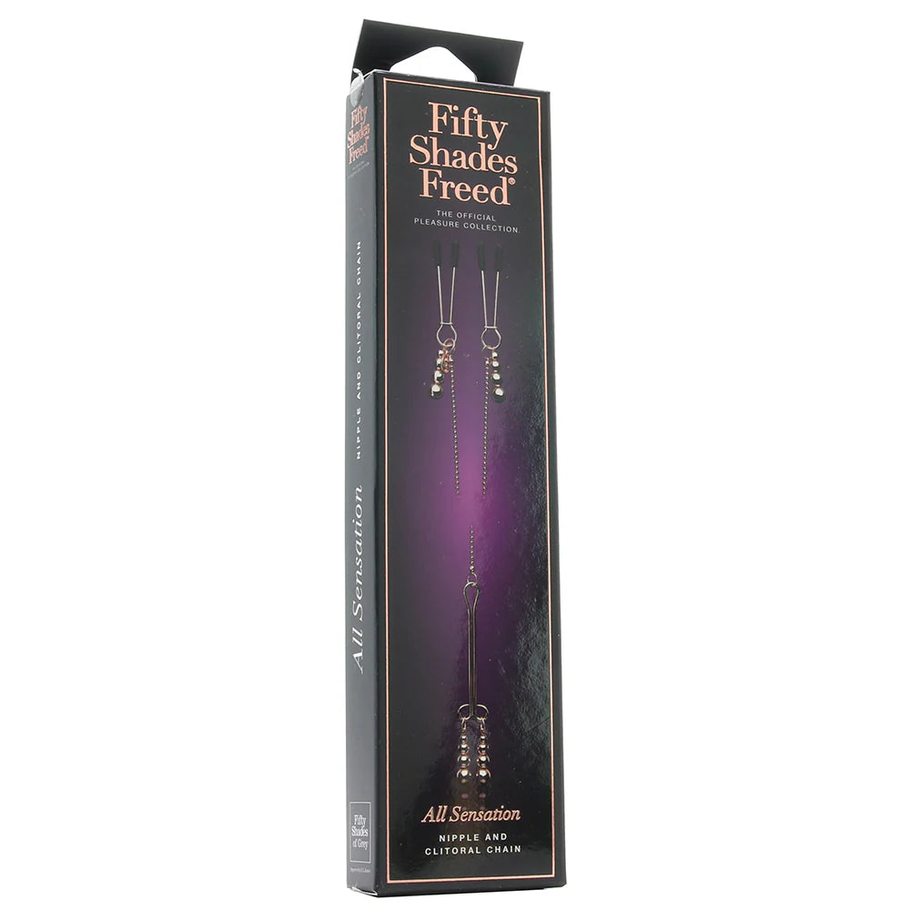 Fifty Shades Freed - All Sensation Nipple & Clitoral Chain