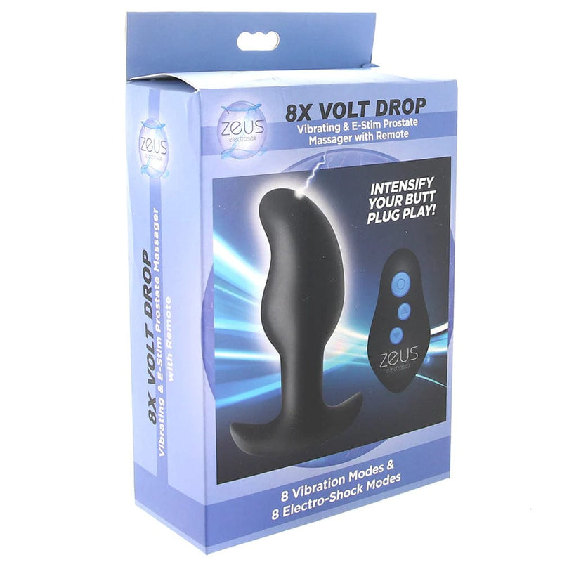 XR Brands Zeus Volt Drop E-Stim Prostate Vibe