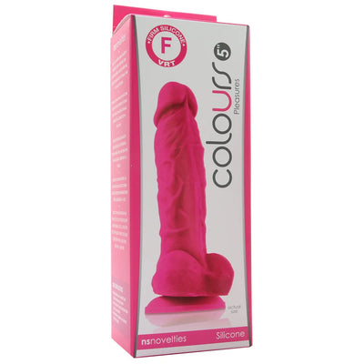ns novelties Firm 5" Silicone Colours Dildos