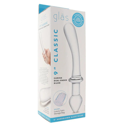Electric Eel gläs Classic Curved 9 Inch Dual Ended Dildo