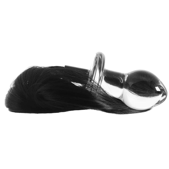 Electric Eel gläs Horse Tail Butt Plug