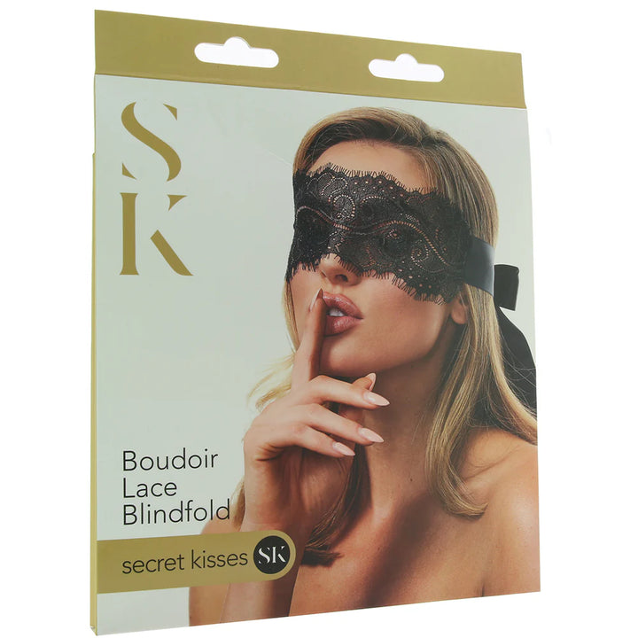 X-Gen Secret Kisses Boudoir Lace Blindfold